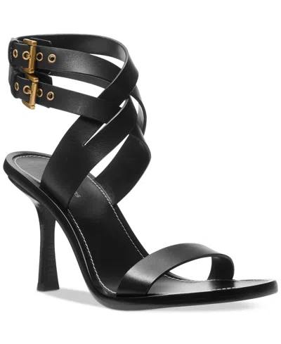 Michael Kors Michael  Women's Irene Stiletto Sandals In Black
