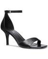 Michael Kors Low Profile Laced Shoes With Ankle Strap In Black