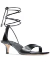 Michael Kors Michael  Women's Jaida Ankle-tie Sandals In Black