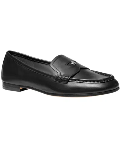 Michael Kors Michael  Women's Jennings Almond Toe Loafers In Black