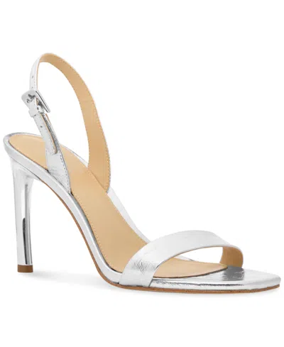 Michael Kors Michael  Women's Kasia Dress Sandals In Silver