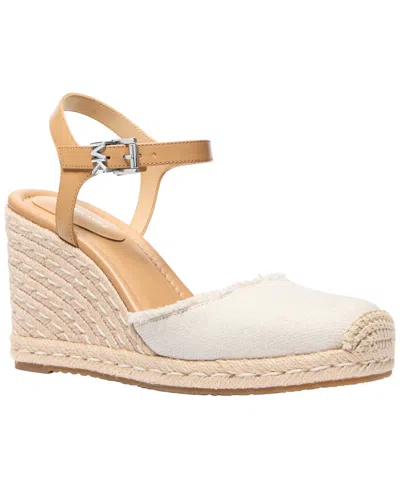Michael Kors Michael  Women's Kenzie Wedge Heel Sandals In Neutral