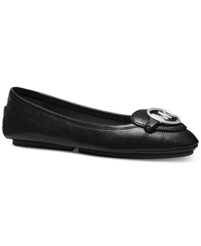 Michael Kors Michael  Women's Lillie Ballet Flats In Shiny Black