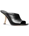 Michael Kors Michael  Luna Mule Dress Sandals In Black