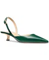 MICHAEL KORS MICHAEL MICHAEL KORS WOMEN'S LUNA SLINGBACK KITTEN-HEEL PUMPS
