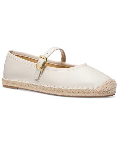 Michael Kors Michael  Women's Lynn Espadrille Ballet Flats In Light Cream