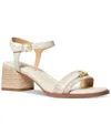 Michael Kors Women's Mandy Sandals In Vanilla,cream