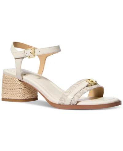 Michael Kors Women's Mandy Sandals In Vanilla,cream