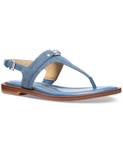 Michael Kors Michael  Women's Mandy Thong Sandals In Union Wash