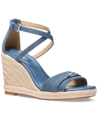 MICHAEL KORS MICHAEL MICHAEL KORS WOMEN'S MANDY WEDGE SANDALS
