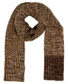 Michael Kors Michael  Women's Marled Knit Scarf In Brown