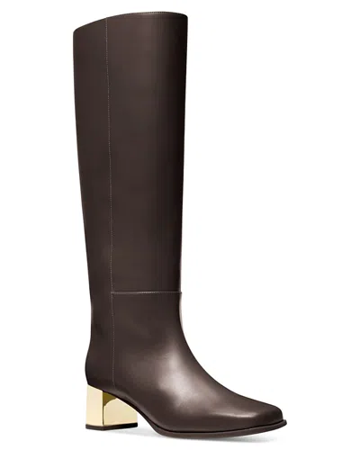 MICHAEL KORS MICHAEL MICHAEL KORS WOMEN'S MATILDA LEATHER TALL BOOTS