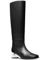 Michael Kors Michael  Matilda Regular Wide Calf Tall Boots In Black