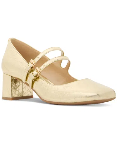 Michael Kors Michael  Women's Matilda Square Toe Pumps In Animal Print