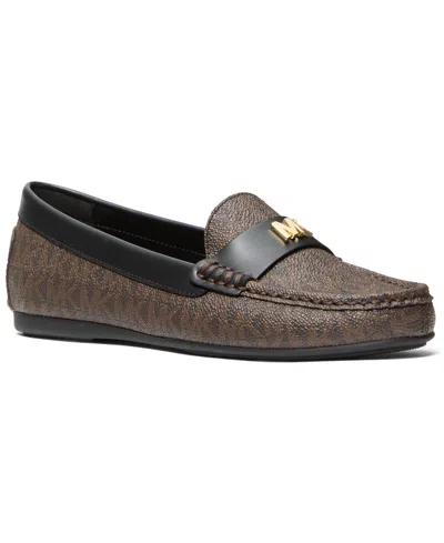 Michael Kors Michael  Women's Melanie Moccasin Loafers In Brown
