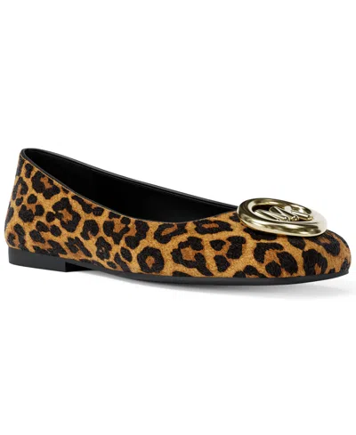 Michael Kors Michael  Women's Milan Flex Ballet Shoes In Animal Print