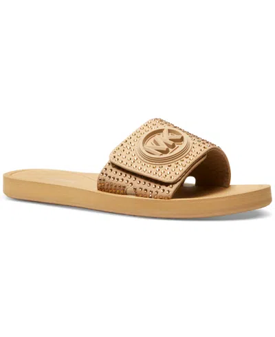 Michael Kors Glitter Sandals Canada Mk Charm Slide Michael Kors