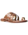 Michael Kors Michael  Women's Nora Toe Ring Sandals In Luggage