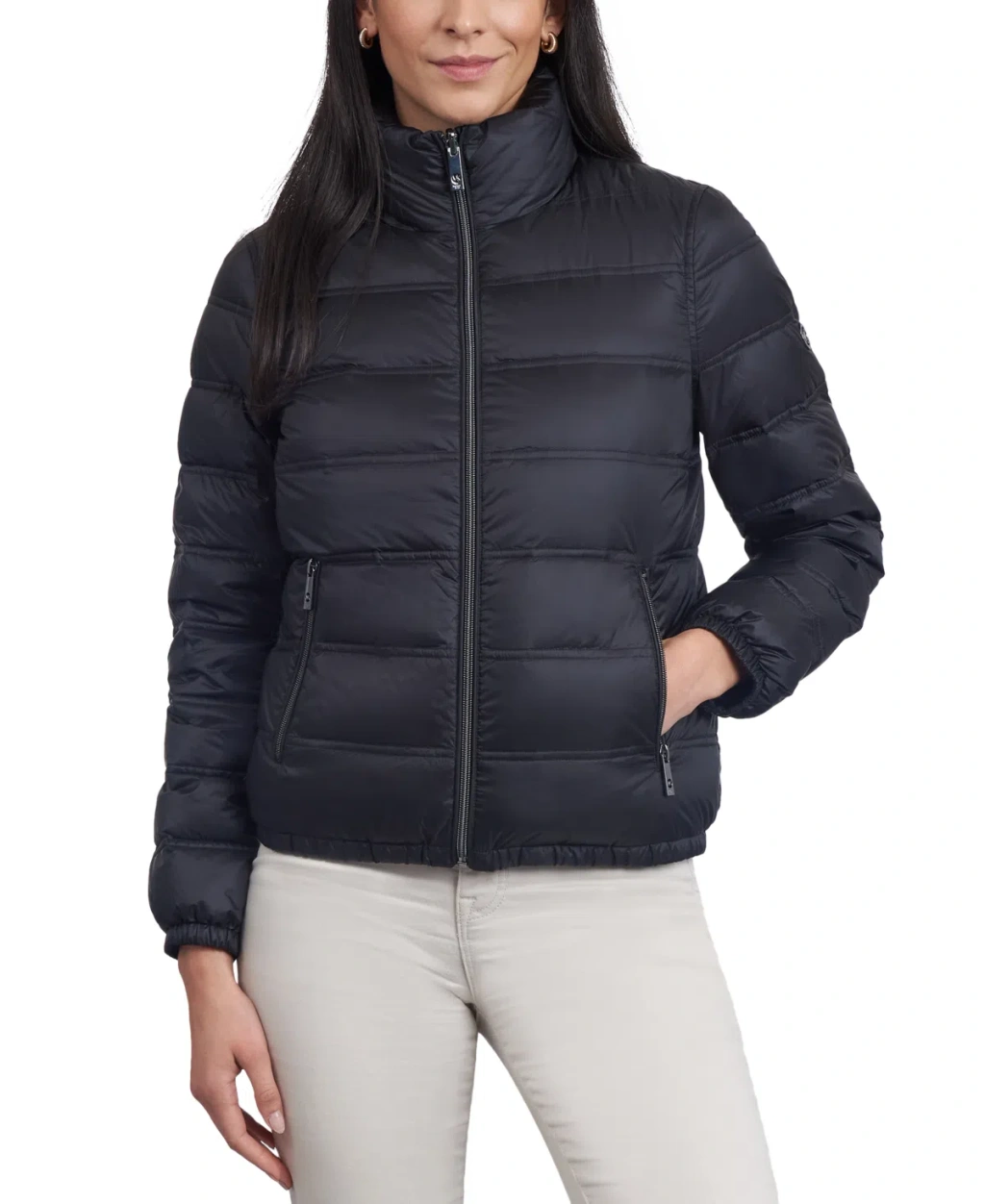 Black Macy's Ladies Down Jackets Michael Kors Michael Women's