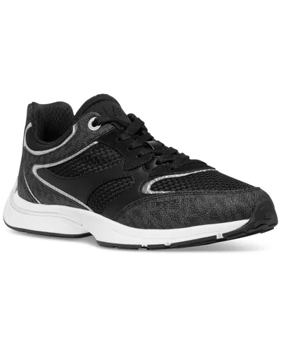 Michael Kors Michael  Women's Riley Trainer Sneakers In Black