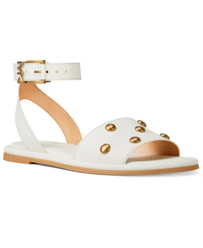 Michael Kors Michael  Women's Rosetta Flat Sandals In White