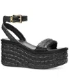 Michael Kors Michael  Women's Sandra Espadrille Sandals In Black