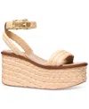 Michael Kors Michael  Women's Sandra Espadrille Sandals In Natural