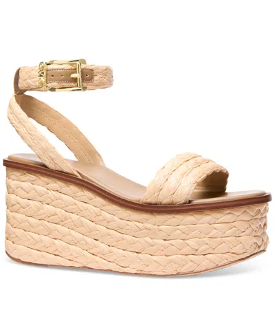 Michael Kors Michael  Women's Sandra Espadrille Sandals In Natural