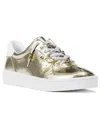 Michael Kors Michael  Women's Scotty Lace Up Sneakers In Gold
