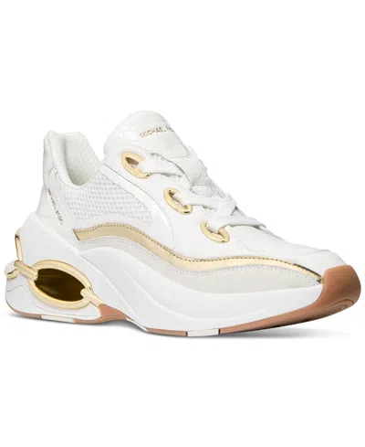 Michael Kors Michael  Women's Toni Trainer Running Sneakers In Neutral