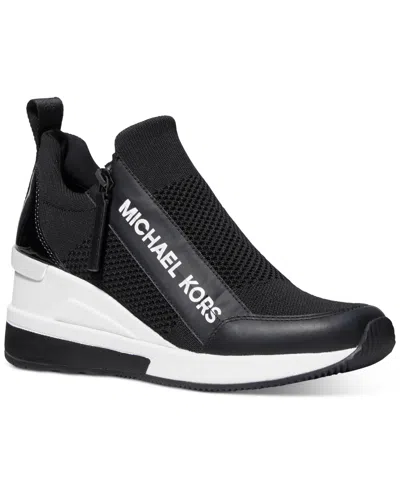 MICHAEL KORS MICHAEL MICHAEL KORS WOMEN'S WILLIS WEDGE TRAINER SNEAKERS