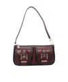 Michael Kors Buckle-detail Flap Shoulder Bag In Black