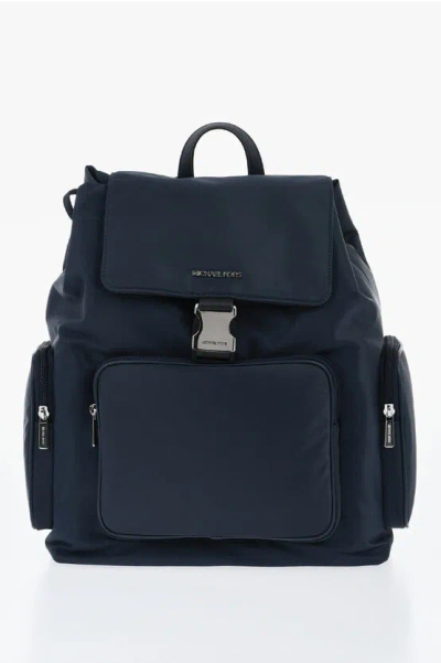 Michael Kors Michael Nylon Cargo Flap Backpack In Yellow