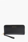 MICHAEL KORS MICHAEL TEXTURED LEATHER TRAVEL CONTINENTAL WALLET
