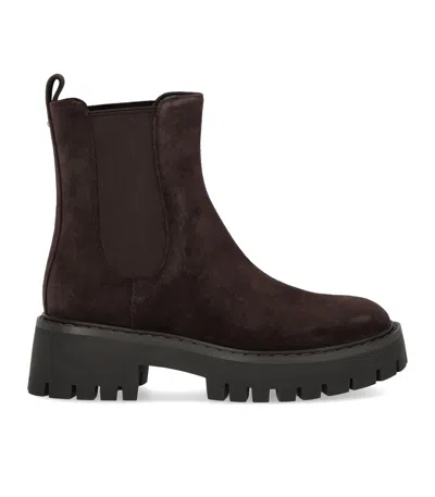 Michael Kors Micheal Kors Asher Dark Brown Chelsea Boot