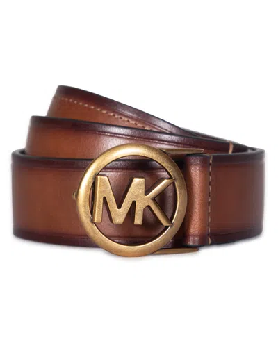 Michael Kors Micheal Kors Women's Embossed Logo Leather Belt