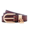 Michael Kors Micheal Kors Women's Padlock Burnished Belt