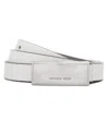 Michael Kors Micheal Kors Women's Plaque Leather Belt