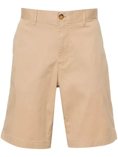 Michael Kors Mid-rise Chino Shorts In Neutrals