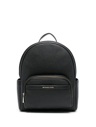 Michael Kors Middle Backpack In Black