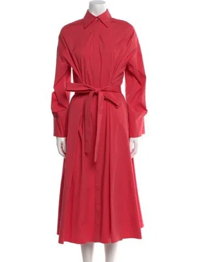 Pre-owned Michael Kors Midi Length Dress In Pink