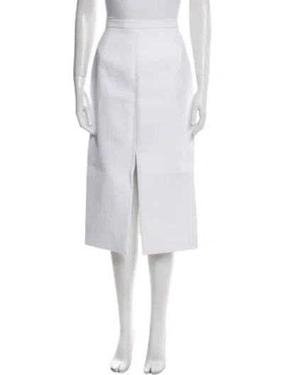 Pre-owned Michael Kors Midi Length Skirt In Neutral