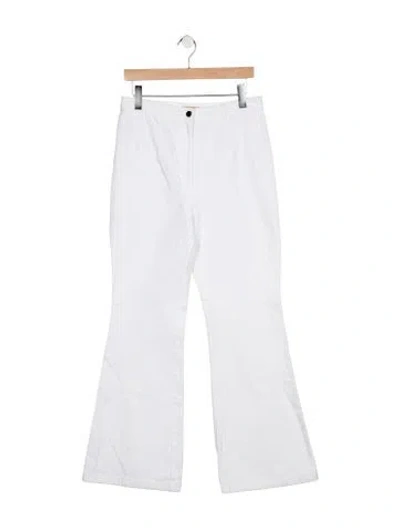Pre-owned Michael Kors Mid-rise Flared Jeans In Blue