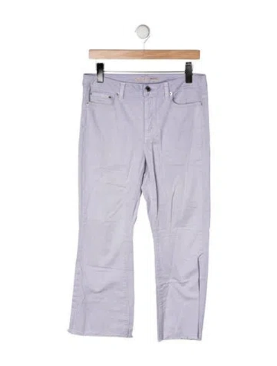 Pre-owned Michael Kors Mid-rise Flared Jeans In Gray