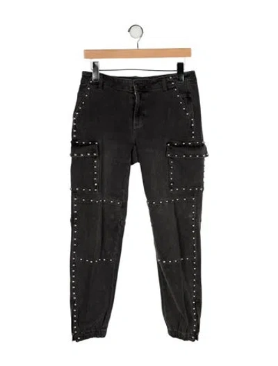 Pre-owned Michael Kors Mid-rise Skinny Leg Jeans In Gray