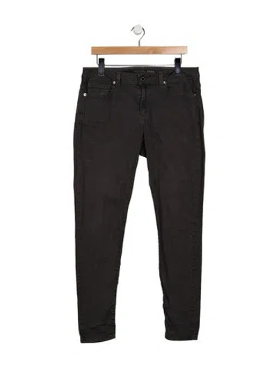 Pre-owned Michael Kors Mid-rise Skinny Leg Jeans In Grey
