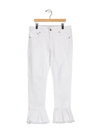 Pre-owned Michael Kors Mid-rise Straight Leg Jeans In Blue