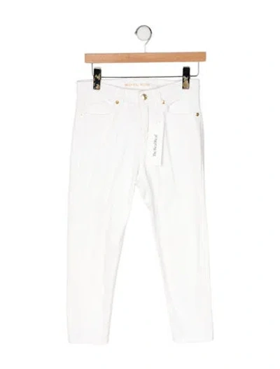 Pre-owned Michael Kors Mid-rise Straight Leg Jeans In Multi