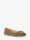 Michael Kors Milan Ballet Flat In Brown