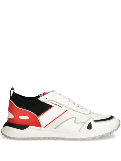 Michael Kors Sneakers Im Layering-look In Weiss
